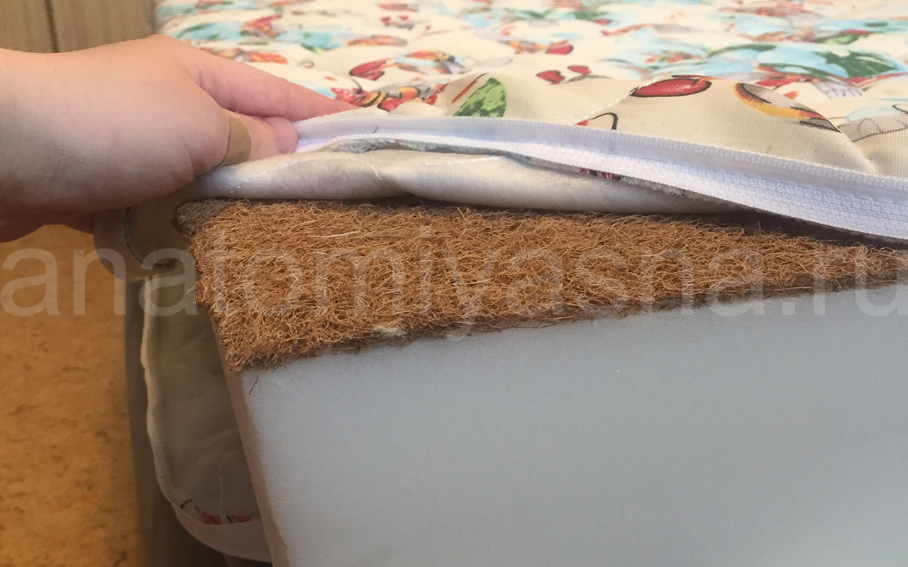 отзыв о Детский матрас Dimax Очумелкин фото 2